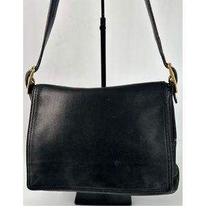 Coach Vintage 90's Black Legacy West Shoulder Purse Bag